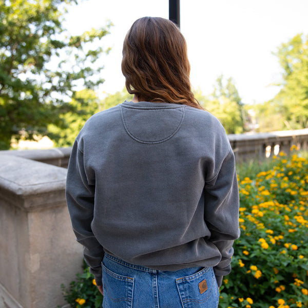 Patched Crewneck