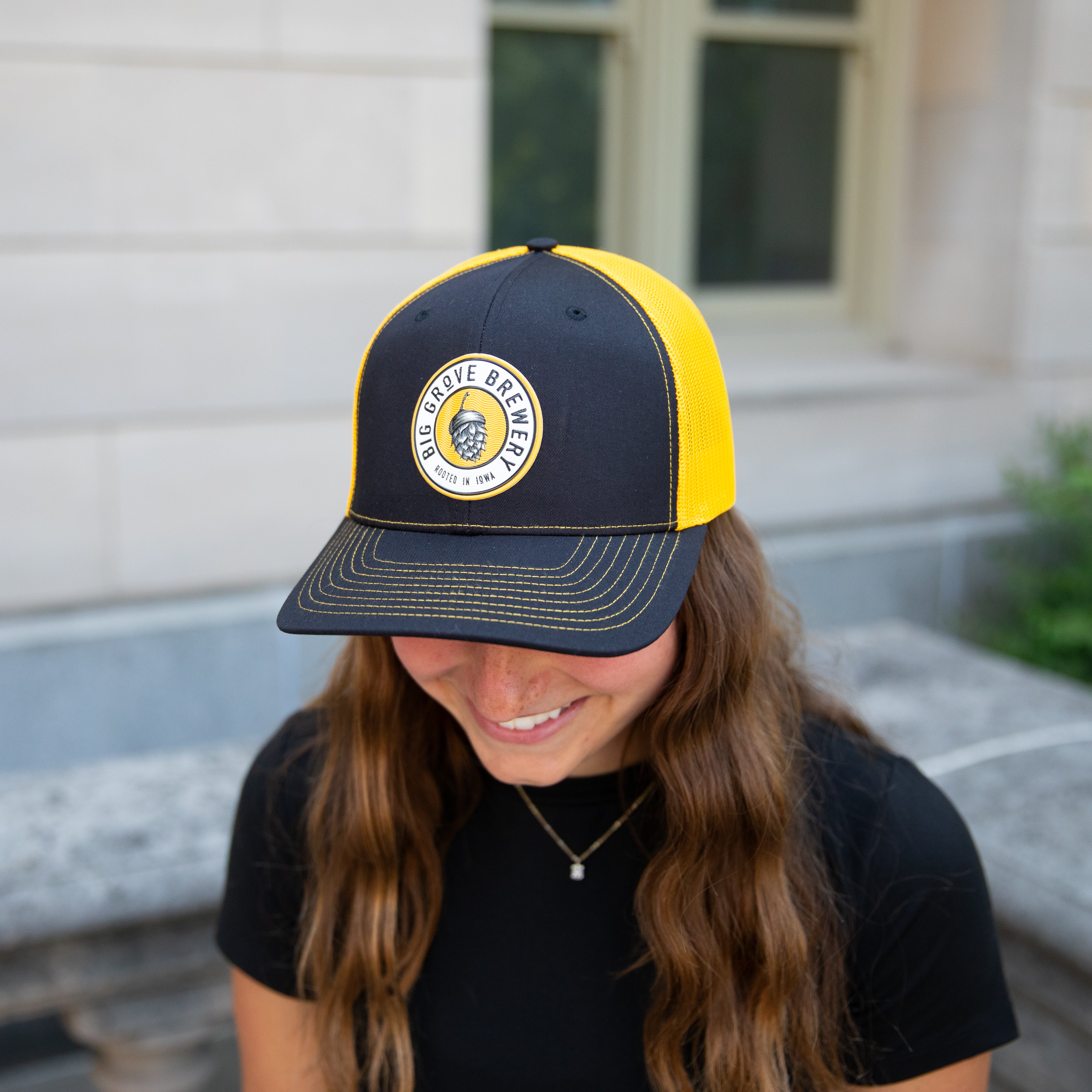 Black & Gold Trucker Hat