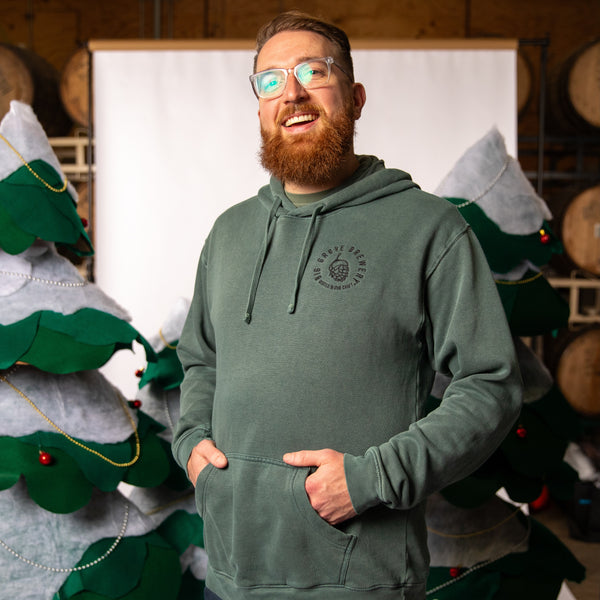 Embroidered Medallion Hoodie