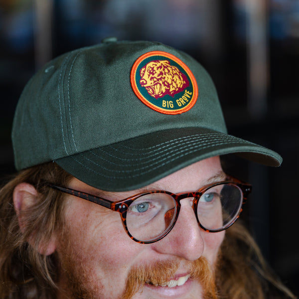 Dad Hat with Bear Patch