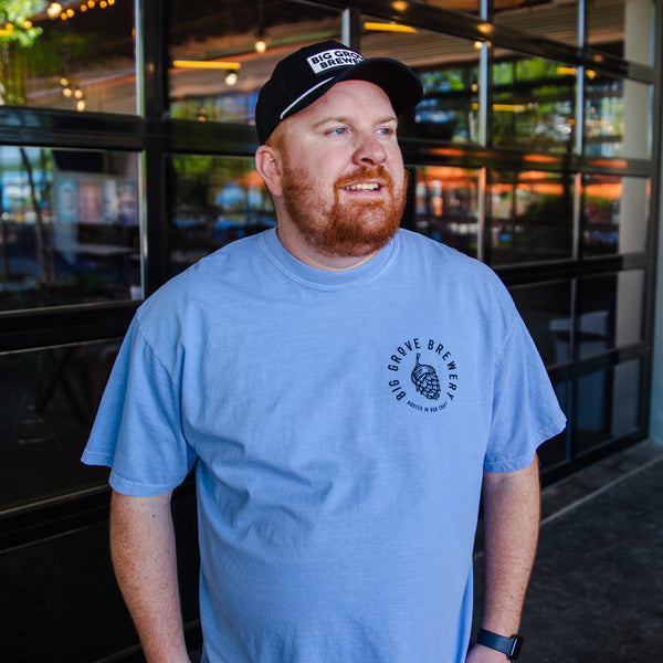 Drink Good Beer Tee - Blue