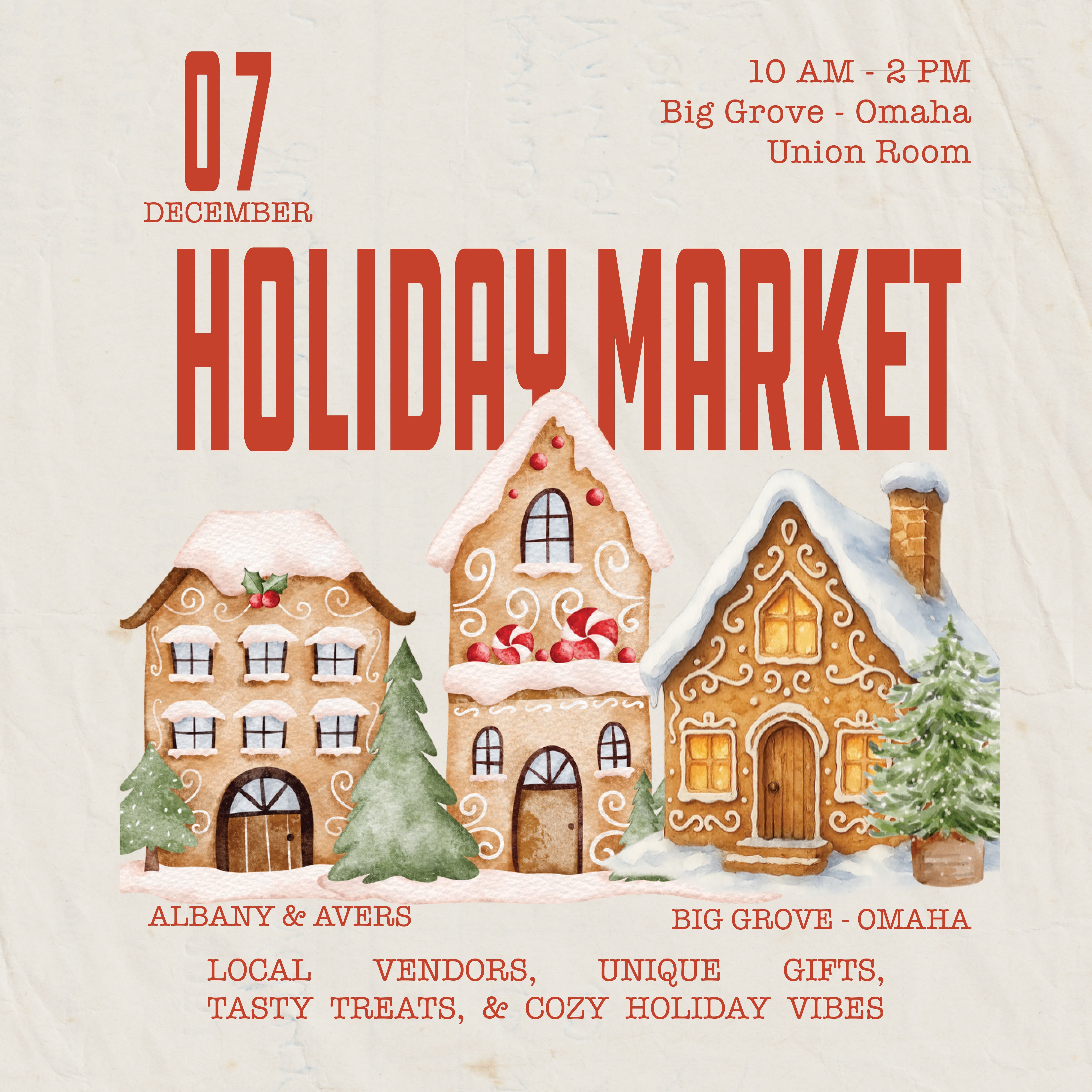 Holiday Market | Omaha | Dec. 7