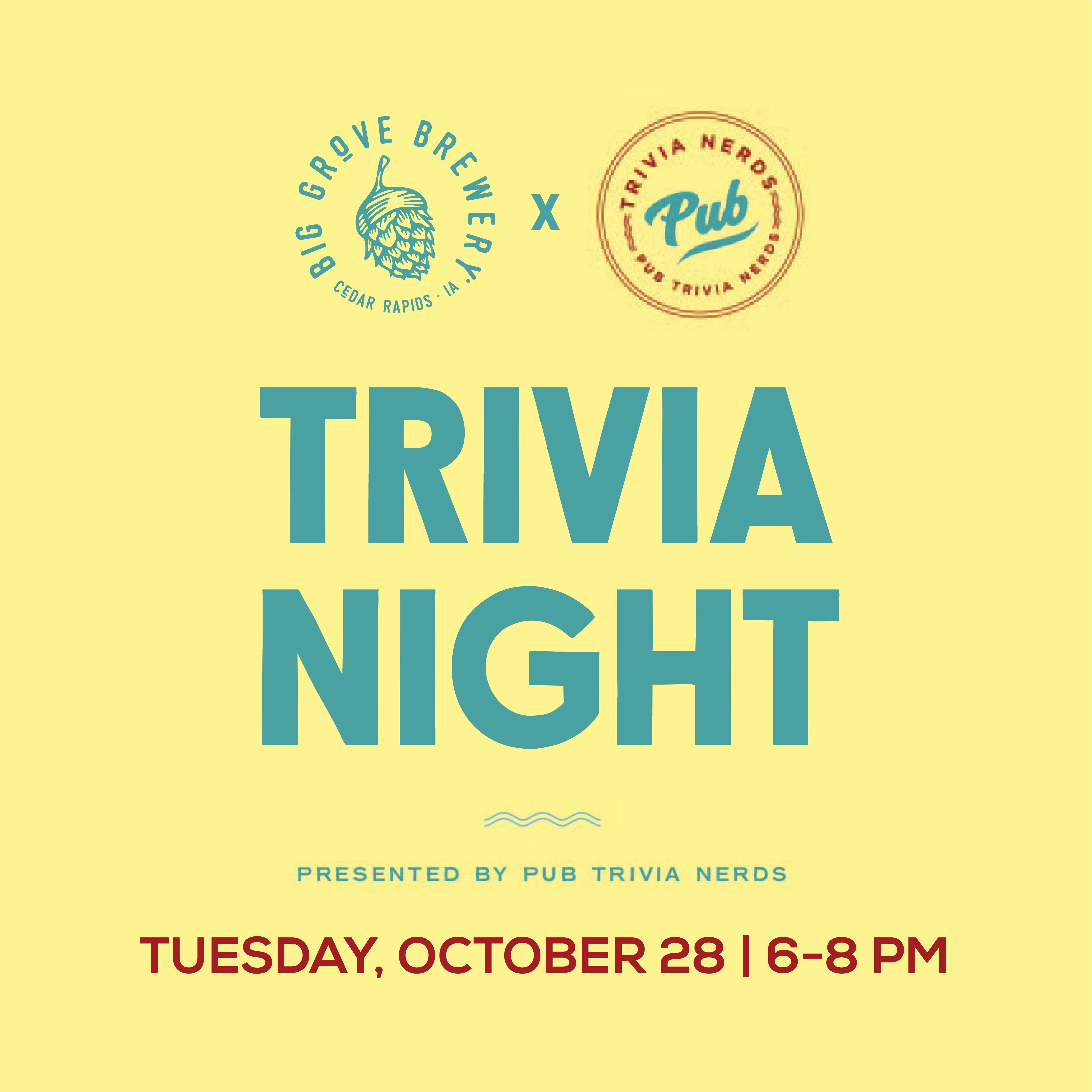 FREE | Trivia Night | Cedar Rapids