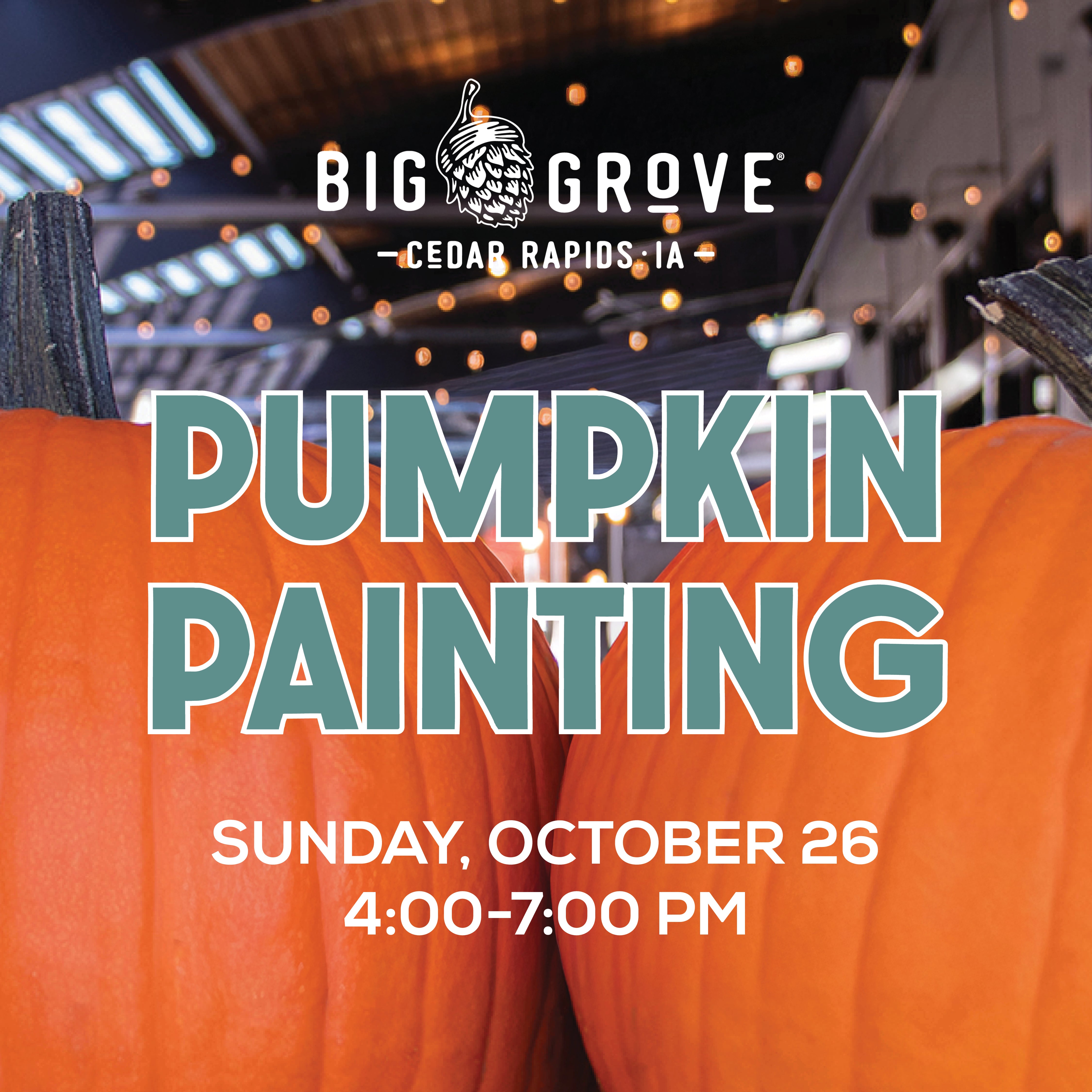 FREE | Pumpkin Painting | Cedar Rapids