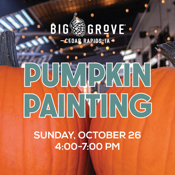 FREE | Pumpkin Painting | Cedar Rapids