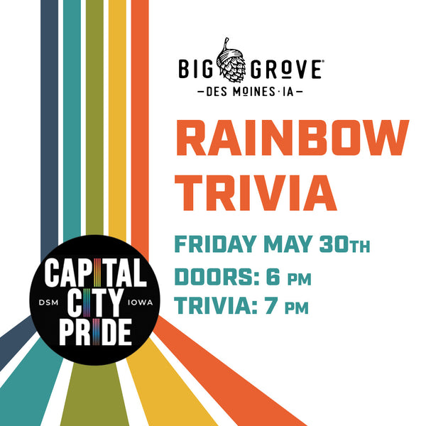 Rainbow Trivia Benefitting Capital City Pride | Des Moines