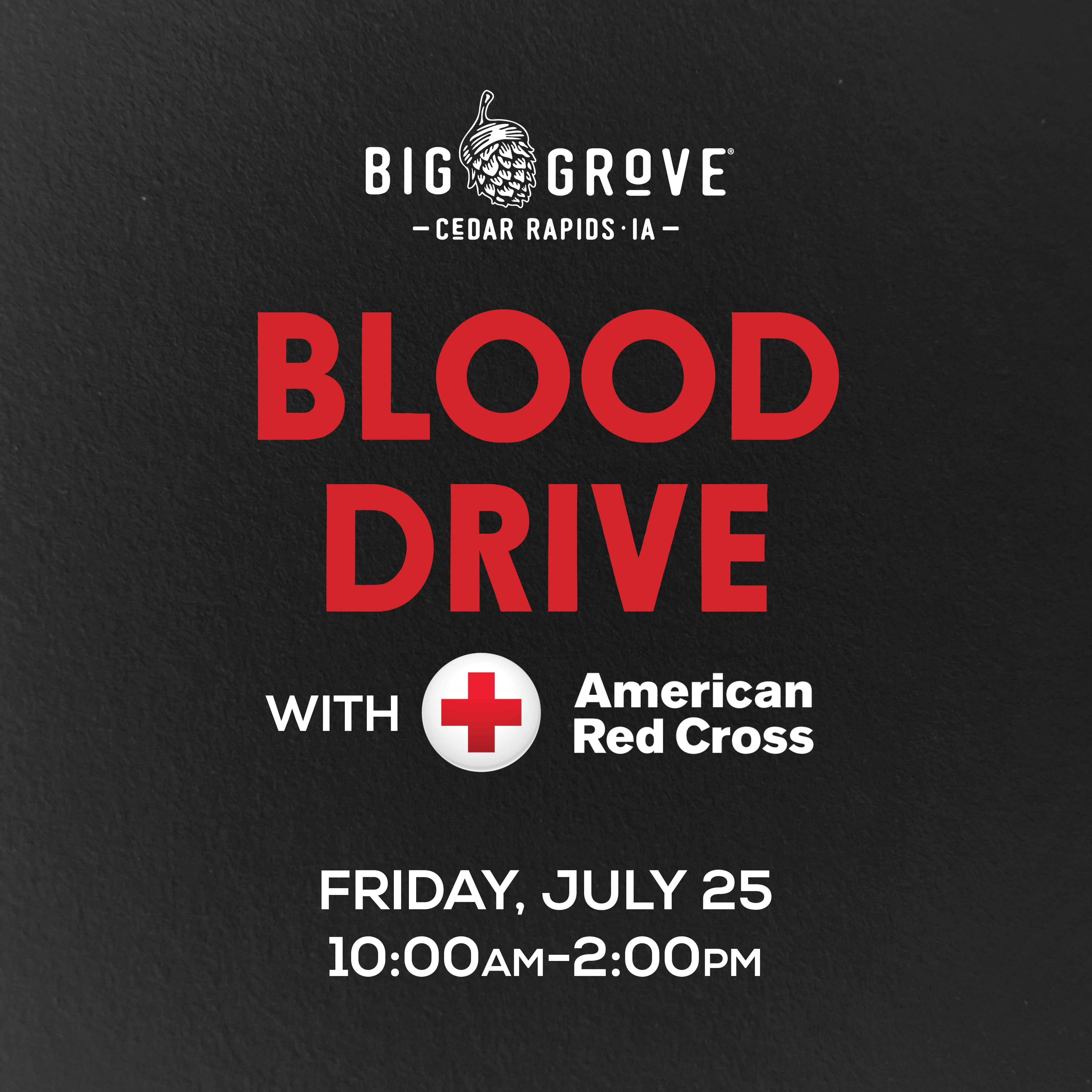 Blood Drive with American Red Cross | Cedar Rapids