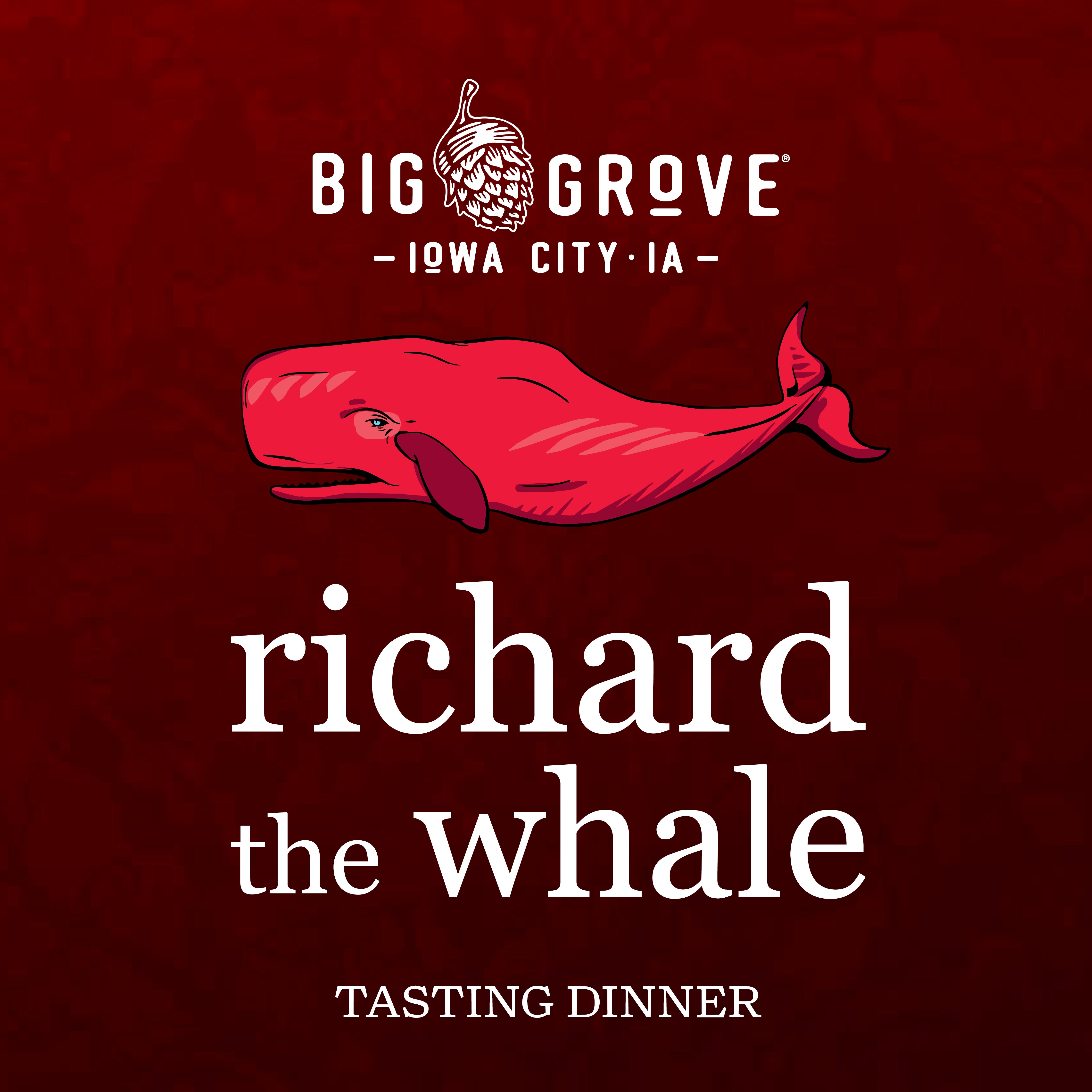 Iowa City • Richard the Whale Interactive Tasting Dinner | December 6