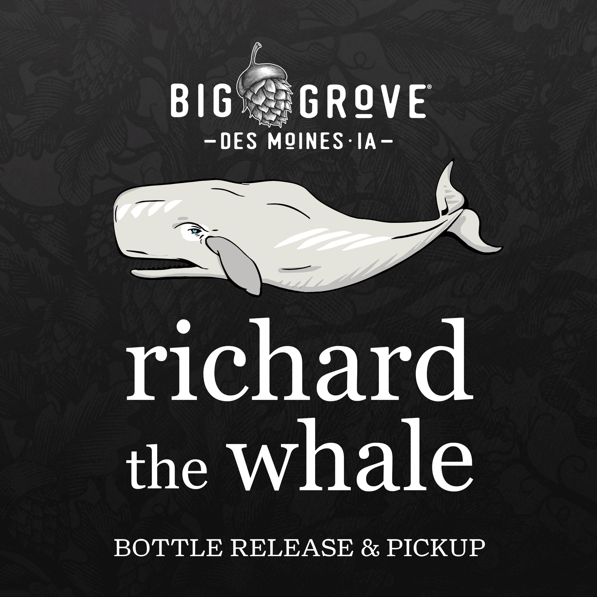 Richard the Whale Bottle Release & Pickup | December 6 | Des Moines