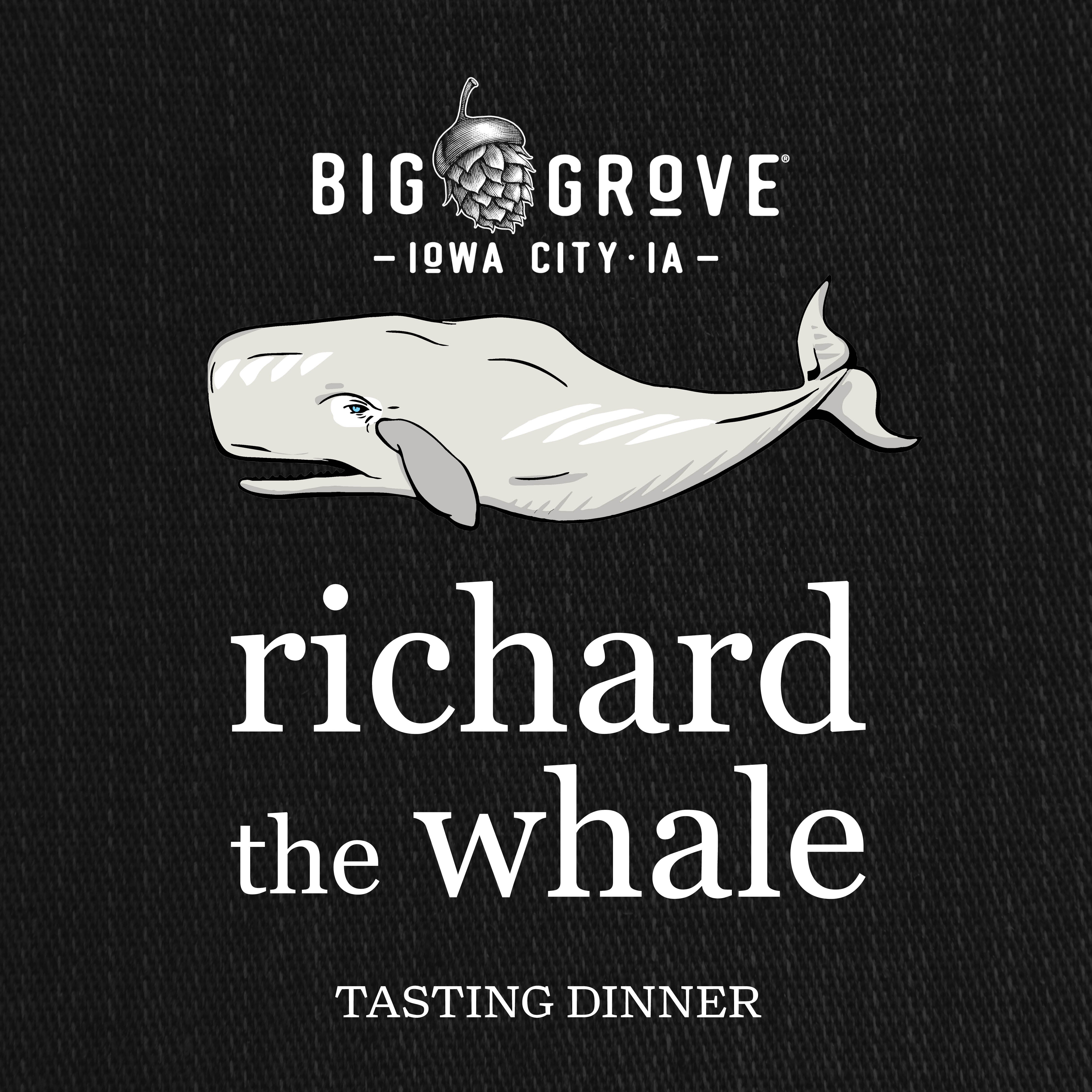 Richard the Whale Interactive Tasting Dinner | December 5 | Iowa City