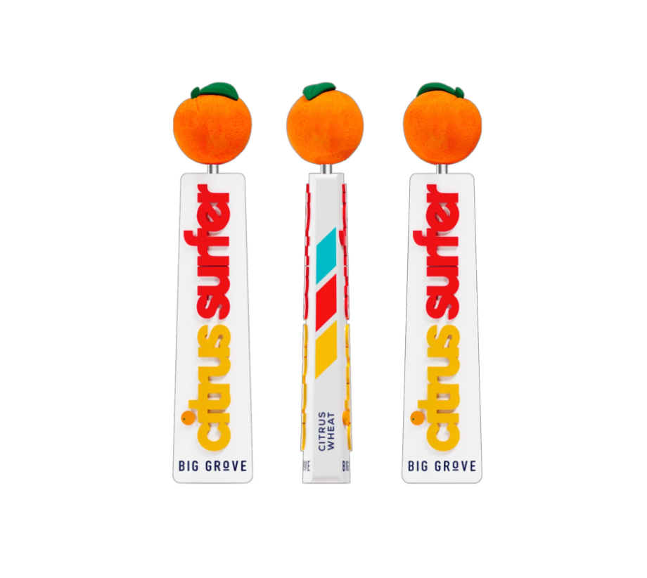 Citrus Surfer Tap Handle