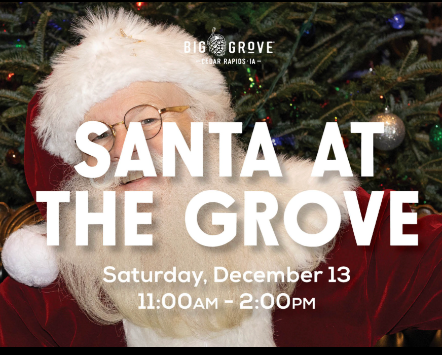 Santa at the Grove | Cedar Rapids