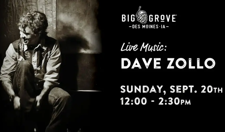 Live Music on the Patio: Dave Zollo