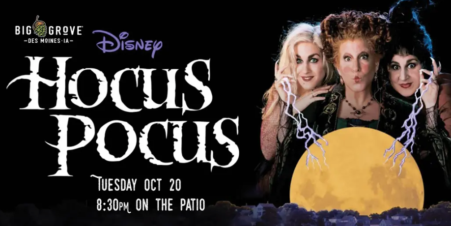 Movies on the Patio: Hocus Pocus