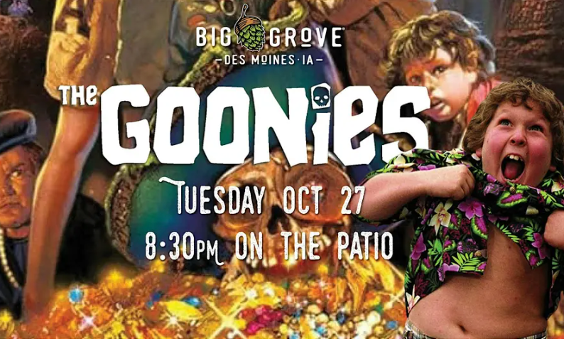 Movies on the Patio: The Goonies