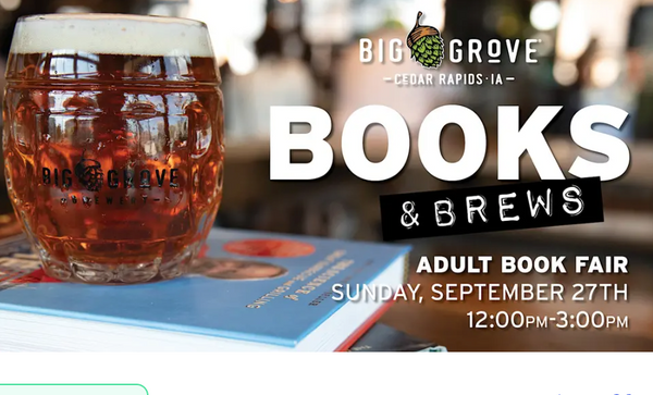 Books & Brews Adult Book Fair