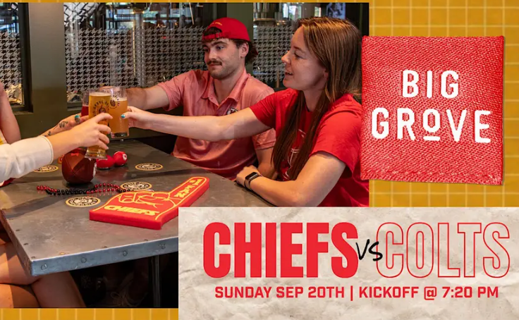 Watch Party: Chiefs vs Colts