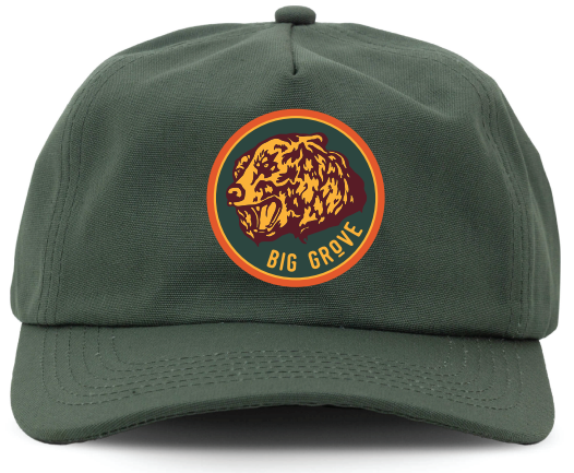 Dad Hat with Bear Patch