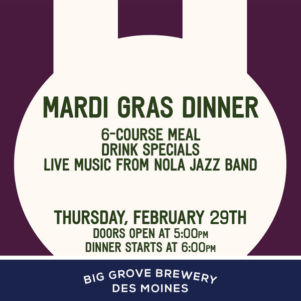 Des Moines • Mardi Gras Dinner | February 29