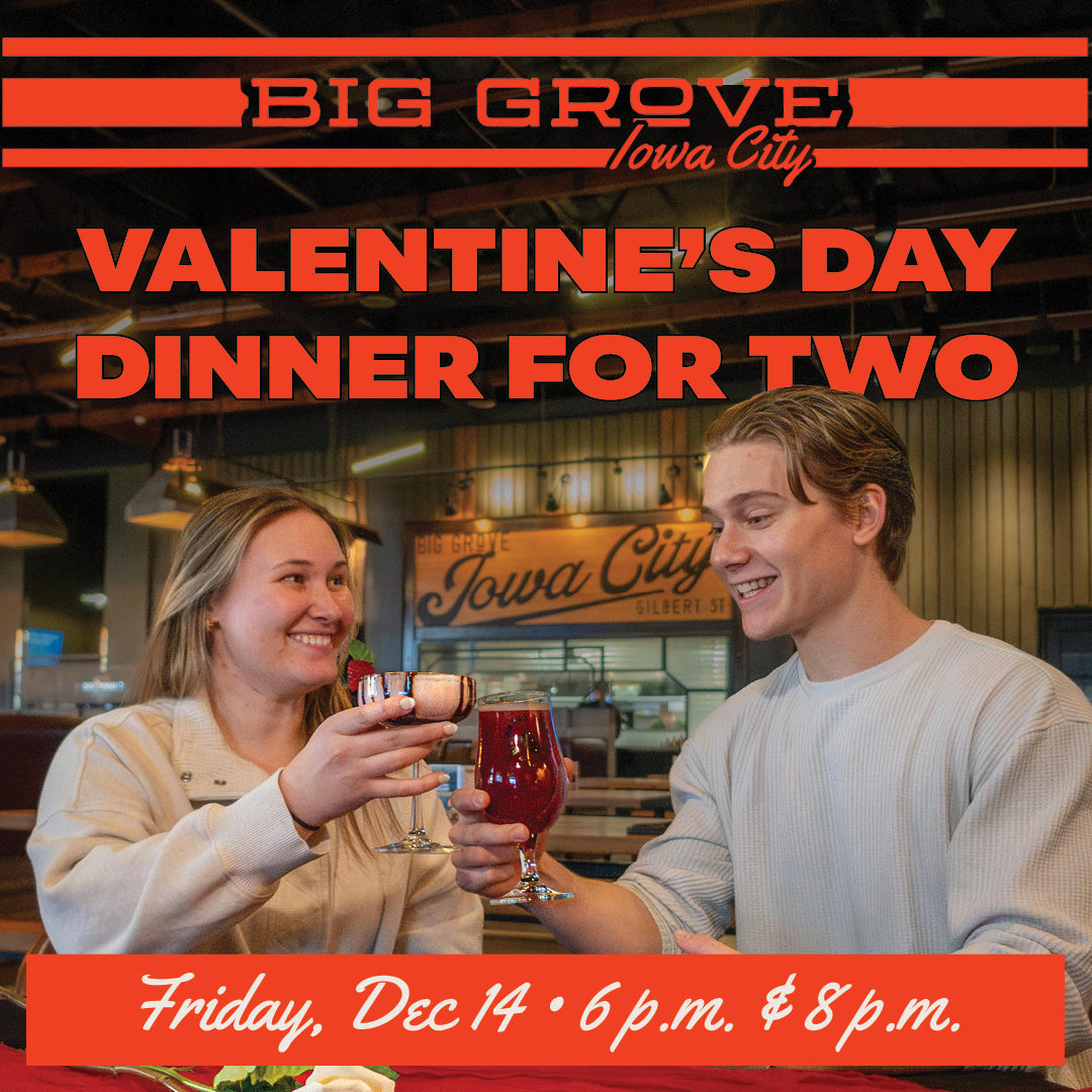 Iowa City • Valentine's Day Dinner for Two | February 14, 2025