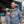 Load image into Gallery viewer, Boy and man wearing blue-gray Big Grove sweatshirt
