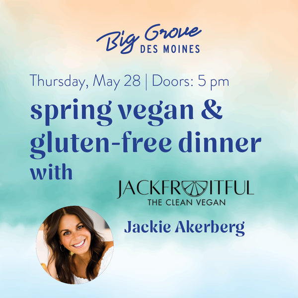Vegan + Gluten-Free Dinner with Jackfruitful Kitchen | Des Moines