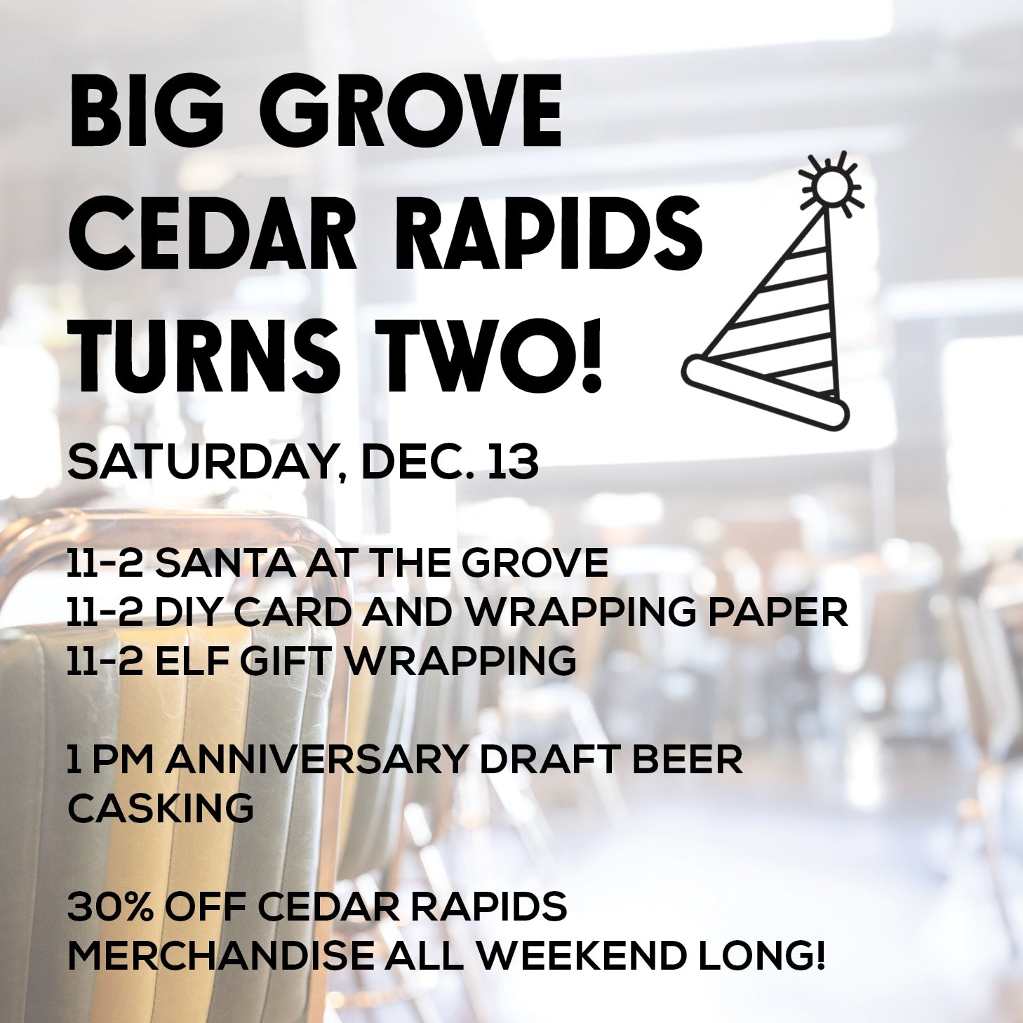 2 Year Anniversary Party | Cedar Rapids