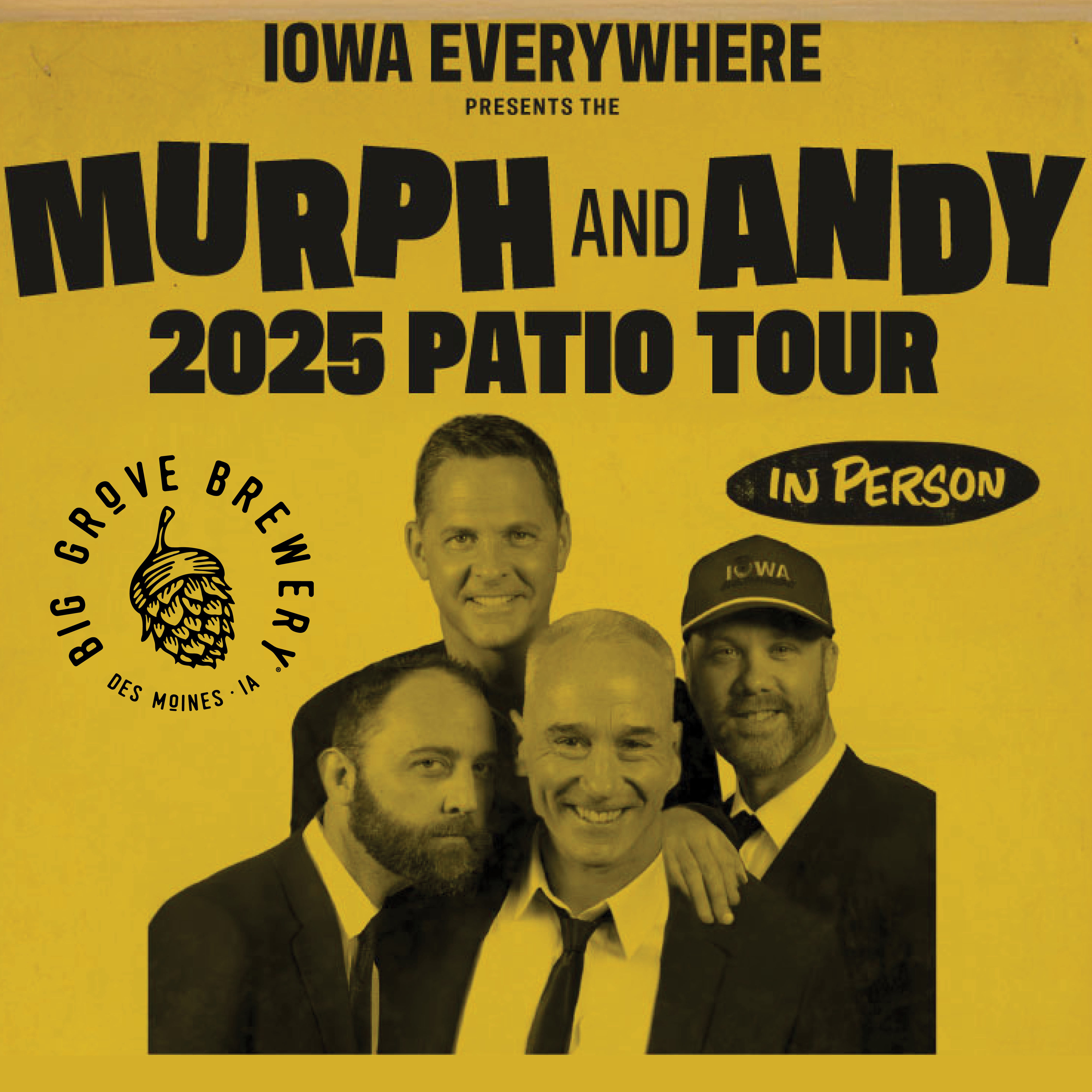 FREE | Murph & Andy Live Patio Tour | Des Moines