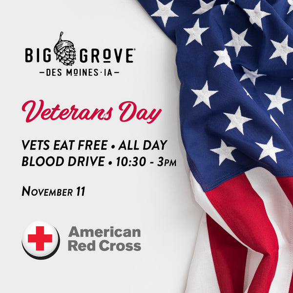 Veteran's Day Blood Drive & Veteran Appreciation | Des Moines