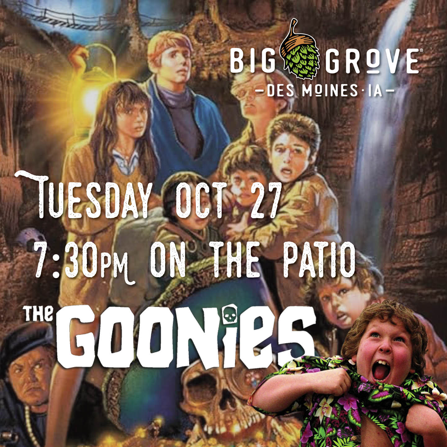 Movies on the Patio: The Goonies