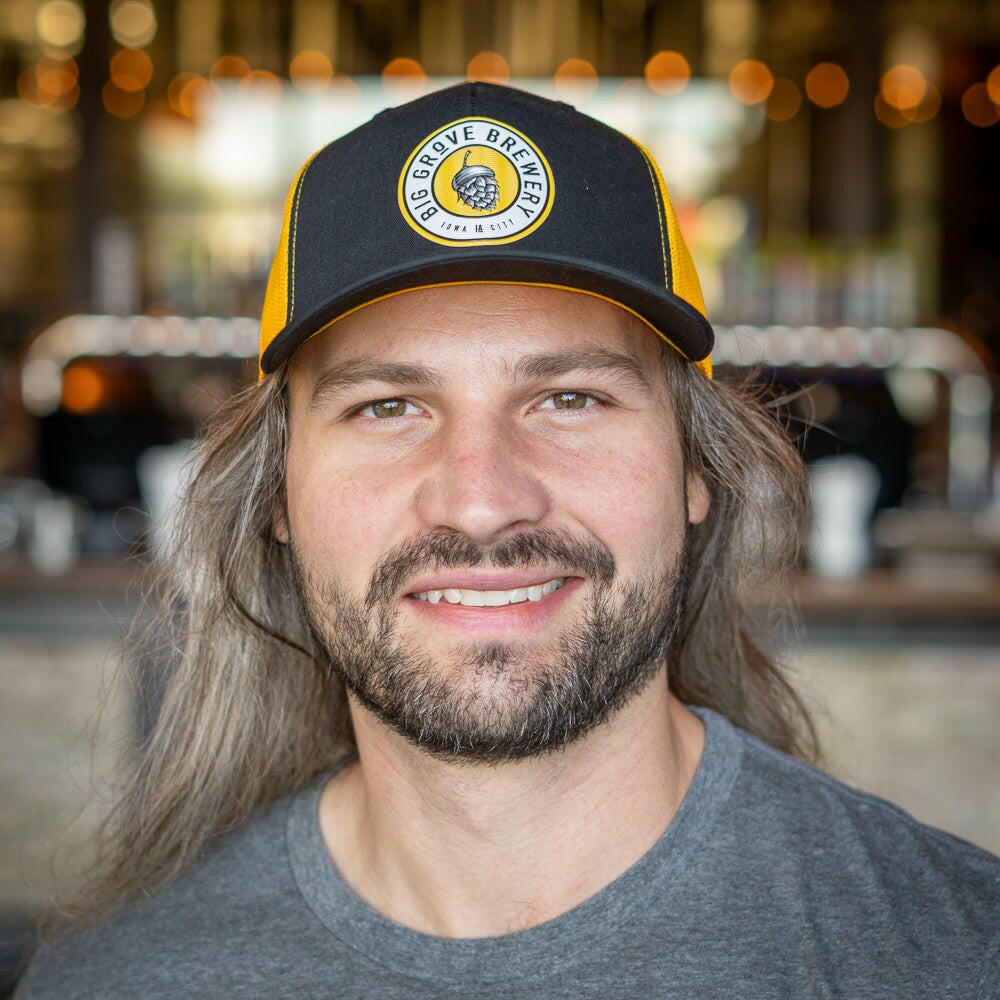 Black & Gold Trucker Hat